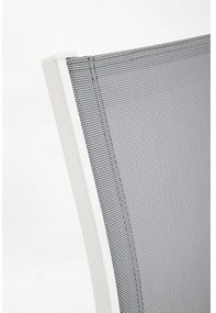 Biela hliníková záhradná lounge súprava pre 4 Kallen – Bizzotto