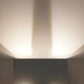 LED Vonkajšie nástenné svietidlo LED/12W/230V IP54 čierna