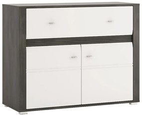 Komoda Sevilla Typ 34 nórská borovica/biela