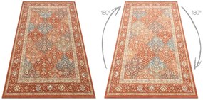 Koberec SOHO 477.27.LA301 OSTA geometrický naturálny terakotový / béžový