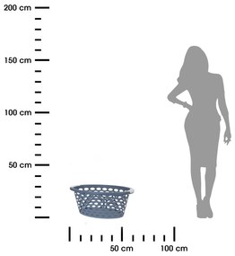 Kôš na bielizeň Holy Blue 27 l
