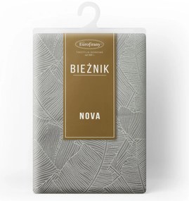 BEHÚŇ NA STÔL ISLA 40X140 CM STRIEBORNÝ