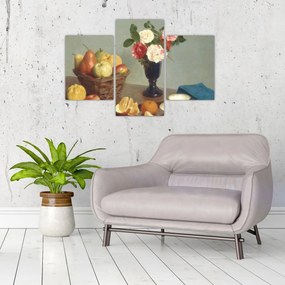 Obraz - Henri Fantin-Latour, Still  Life, reprodukcia (90x60 cm)