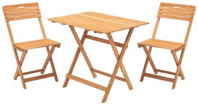 Balkónová sada z bukového dreva