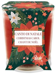 PETALI vonná sviečka v skle Christmas Carol - horenie 40h