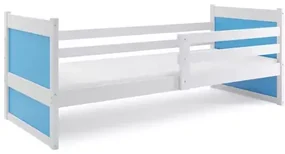 Detská posteľ RICO, biela/modrá