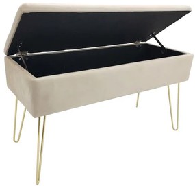 Echtwerk Lavička Scarlett (krémová)  (100320342)