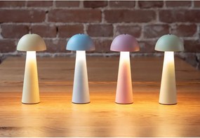 Svetlomodrá LED stolová lampa (výška 16,5 cm) Mini LED Dome – Leitmotiv