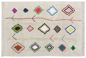Prateľný koberec keerol 170 x 240 cm farebný MUZZA