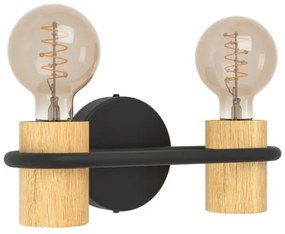 Eglo 43542 - Nástenné svietidlo CHIEVELEY 2xE27/40W/230V