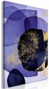Artgeist Obraz - Purple Kaleidoscope (1 Part) Vertical Veľkosť: 80x120, Verzia: Na talianskom plátne