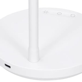 Solight WO3000-W - LED Stmievateľná stolná lampa LED/4,5W/5V 3000/4000/6500K biela