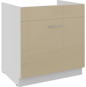 Kuchynská skrinka Lara cappuccino 80ZL 1S BB