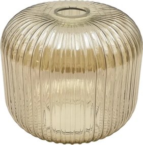 Stropné svietidlo MILOU WOOD 1xE27/15W/230V dub/dymová béžová, priemer 20 cm