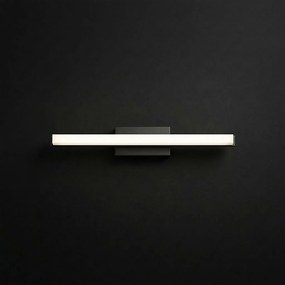 Toolight Toolight, LED nástenné svietidlo 40 cm, 6W, 500 lm, 4000K, APP1854-1W, čierna, OSW-66008