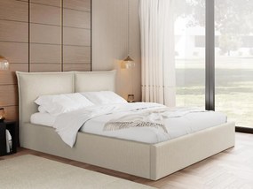 Čalúnená manželská posteľ Ezibia, Rozmer postele: 180x200, Farby: Kronos 22