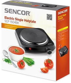 Sencor SCP 1504BK-EUE4 jednoplatničkový varič