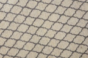 Mujkoberec Original, Ručne tkaný voňavý kusový koberec Vetiver 03, 120x170, béžová, exteriér