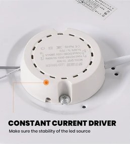 Brilagi - LED stmievateľné stropné svietidlo SMART STARS LED/36W/230V, priemer 48 cm, Wi-Fi Tuya + diaľkový ovládač