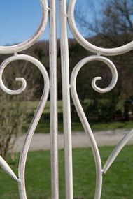 Oblúk na ruže Mel s bránkou - Krémová antik