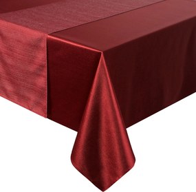 OBRUS GLAMO SADA 140X220 CM, 33X220 CM BORDOVÁ