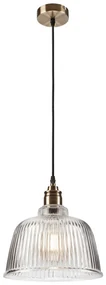 Lamkur Luster na lanku ASTA 1xE27/60W/230V bronz LA41902