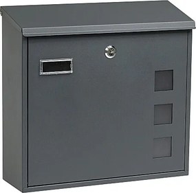 Poštová schránka RICHTER BK.703.G.AM (antracit matný), RICHTER antracit matná