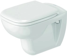 Duravit 25350900002 - Závesné WC D-CODE, keramika, lesklá biela