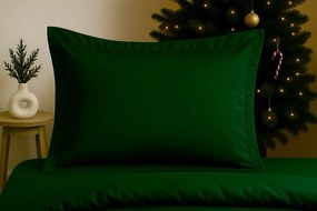 INTERMEDIC SK Saténová obliečka na vankúš Green 50×70 cm – by Queen Plačková, 100% bavlna