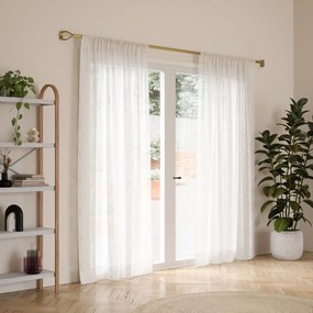 Oceľová roztiahnuteľná garniža 107 - 305 cm Loop – Umbra