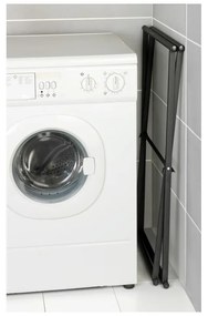 Čierny skladací vešiak na uteráky Wenko Lava