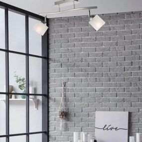 Bodové svietidlo KLARA 2xE14/40W/230V chróm