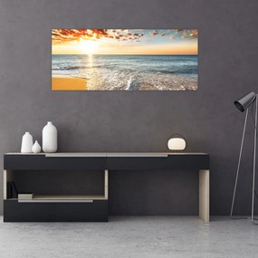 Obraz - Východ slnka (120x50 cm)