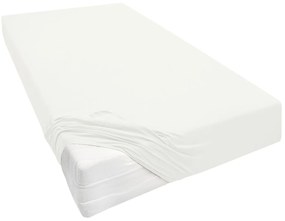 Biberna Napínacia plachta (krémová, 140 – 160 x 200 – 220 cm)  (100251944)