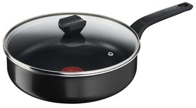 Hliníková panvica s pokrievkou ø 24 cm Simply Clean Red - Tefal