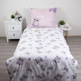 Jerry Fabrics Bavlnené obliečky 140x200 + 70x90 cm - Lilo and Stitch "Ice Cream"