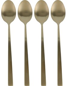 EH Súprava zlatých koktailových lyžičiek 4 ks, 18 cm, 18 cm