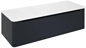 Sapho Sapho, KERALA umývadlová skrinka 120x35x47,5cm, 1x zásuvka, antracitový mat, KR120-3434