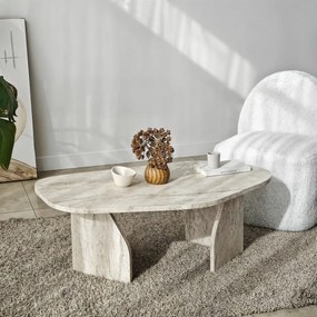 Konferenčný stolík Rock Travertine
