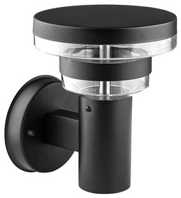 Prezent 31308 - LED Vonkajšie nástenné svietidlo UMERA LED/9W/230V IP44 čierna