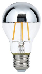 Zrkadlová LED E27 8 W teplá biela, stmievateľná
