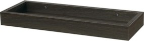 Nástenná polica 40 cm hnedá P-010 WAL