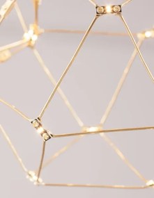 LED luster Nebula 108 zlaté