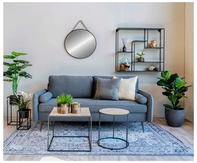 Nástenné zrkadlo ø 60 cm Trapani – House Nordic