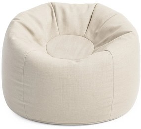 Sedací vak Outzy MeowBaby® Floreo, oat-blush-beige