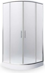 Roth Štvrťkruhový sprchový kút HOUSTON NEO - bez vaničky ROTH-Variant: rozmery: 90x90 cm - (HOUSTON NEO 900 - N0649), ROTH-Profily: profily: brillant…