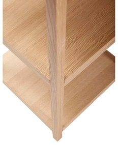 Regál z dubového dreva 45x180 cm Mason - Hübsch