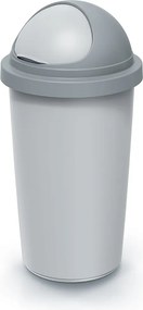Odpadkový kôš COMPACTO ROLL 30 L popolavo sivý/svetlosivý
