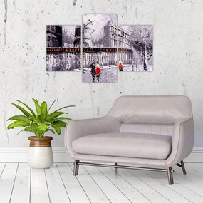 Obraz - Olejomaľba mesta II. (90x60 cm)