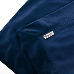 Biante Zamatový prehoz/behúň na posteľ Velvet Prémium SVP-036 Námornícka modrá 60x220 cm